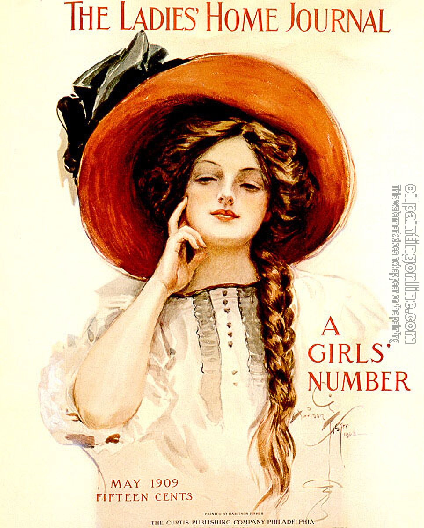 Harrison Fisher - Ladies Home Journal Covers, Fisher Girls